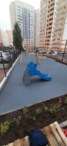 Покрытия для детских площадок в Перми