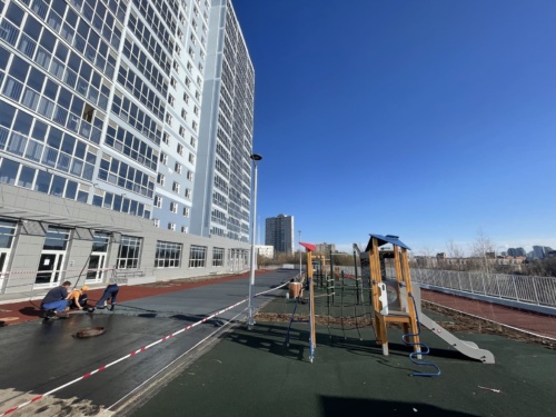 Резиновые покрытия в Перми
