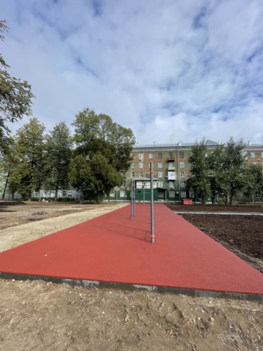 Покрытия из резиновой крошки