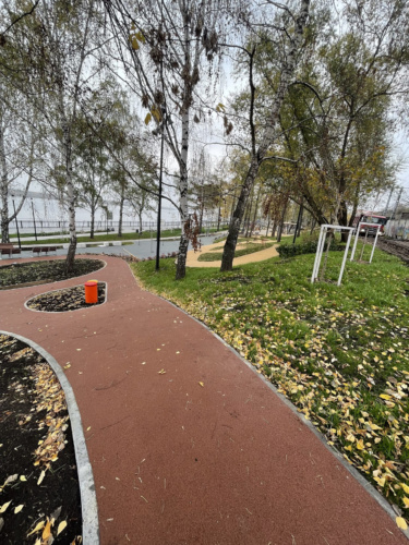 Покрытия из резиновой крошки