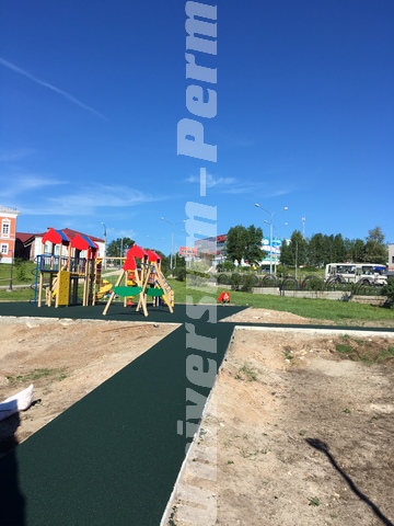 Покрытия для детских площадок в Перми